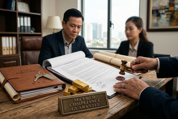Thế chấp tài sản để đảm bảo thực hiện nghĩa vụ tuân thủ