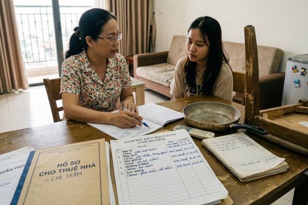 Chi phí khấu hao khi cho thuê nhà