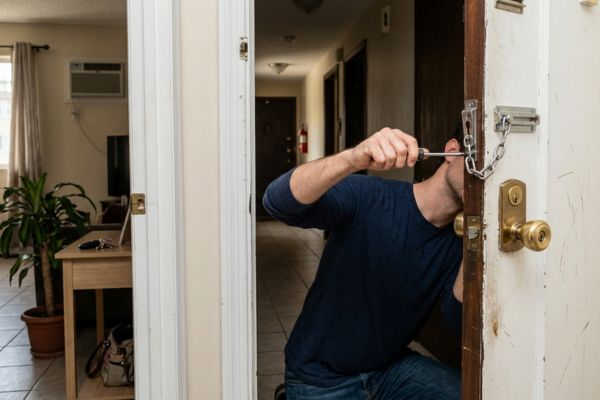 Đặt khóa bảo mật bổ sung khi thuê nhà