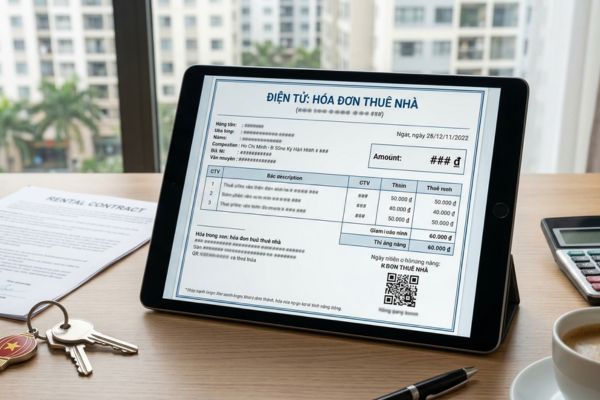 Hóa đơn điện tử khi thuê nhà: Quy định