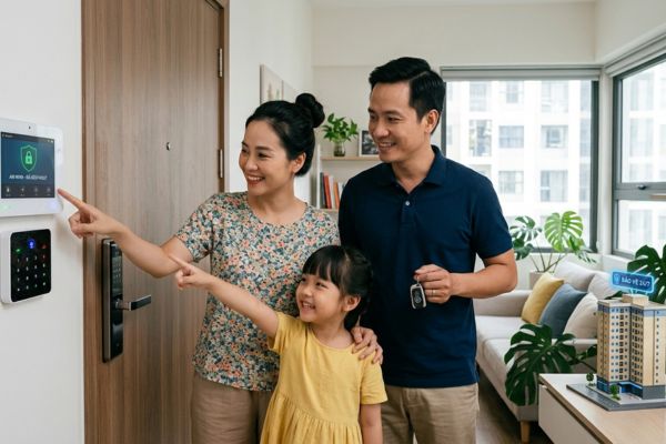 Mua nhà căn hộ có hệ thống chống trộm