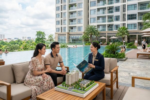 Mua nhà căn hộ có hệ thống khách sạn chuẩn 5 sao