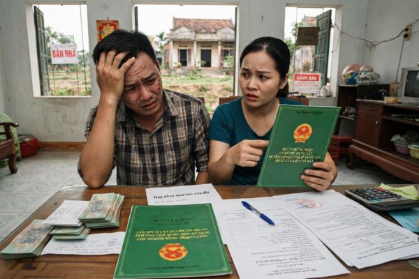 Mua nhà đất có sổ đỏ nhưng chưa sang tên: Rủi ro