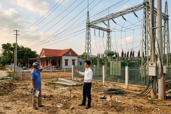 Mua nhà đất có thể đặt trạm biến áp riêng được không?