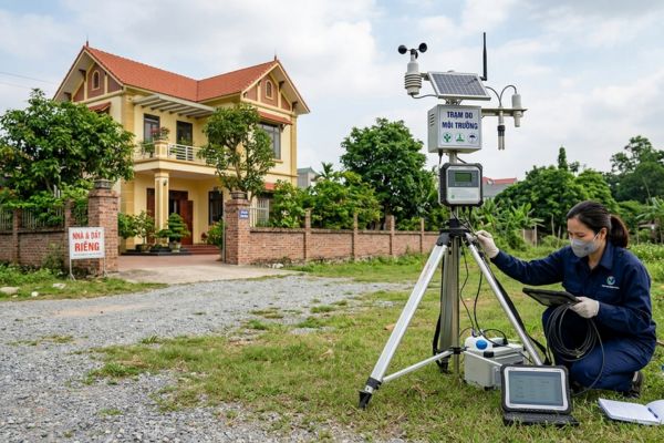 Mua nhà đất có thể đặt trạm kiểm soát môi trường được không?
