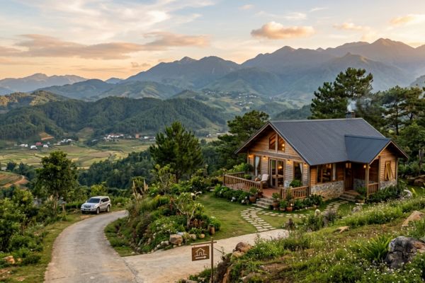 Mua nhà đất ở vùng có đồi núi đẹp: Cảnh quan và giá trị
