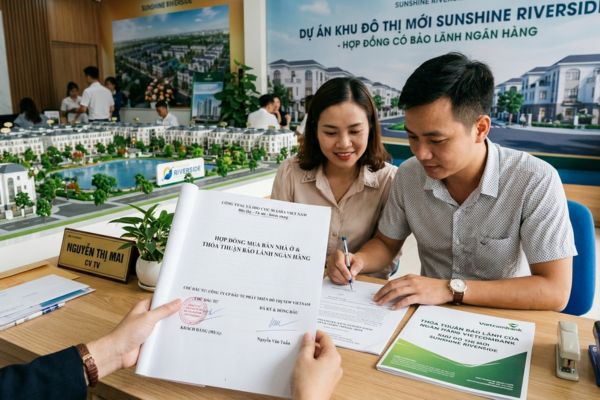 Mua nhà đất trong dự án có hợp đồng bảo lãnh của chủ đầu tư