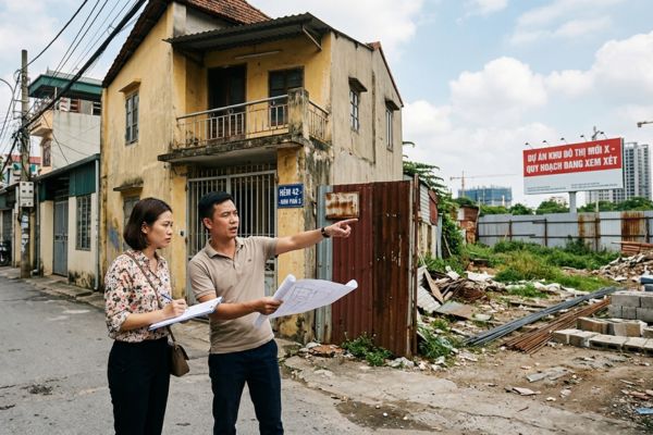 Mua nhà đất trong khu vực có quy hoạch treo