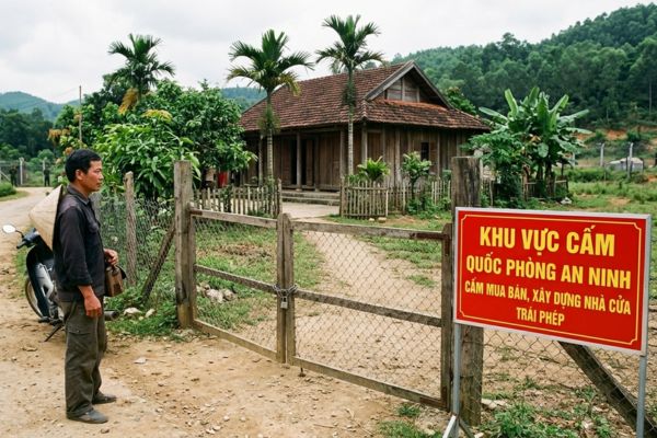 Mua nhà đất trong vùng an ninh quốc phòng: Hạn chế