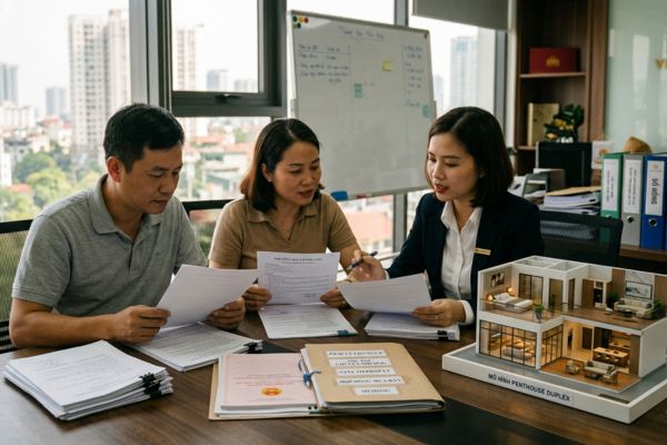 Mua nhà penthouse duplex: Pháp lý và thủ tục