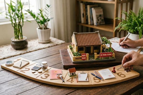 Quy trình 6 bước mua nhà an toàn không bị lừa đảo