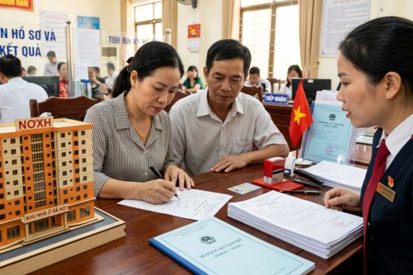 Thủ tục đăng ký tạm trú cho người thuê Nhà ở xã hội (NƠXH)