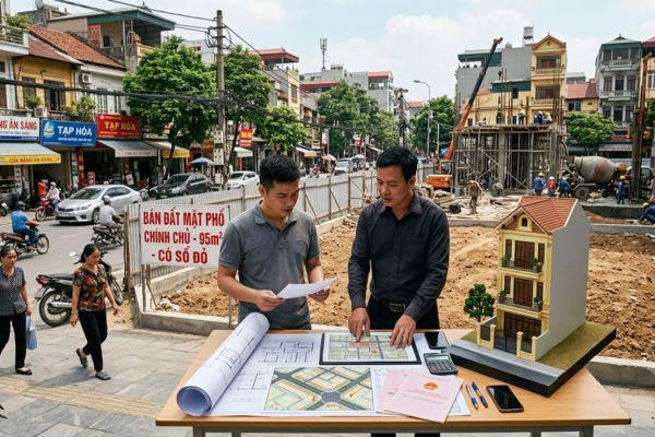 Bán đất phố: Pháp lý, quy hoạch và tiềm năng phát triển