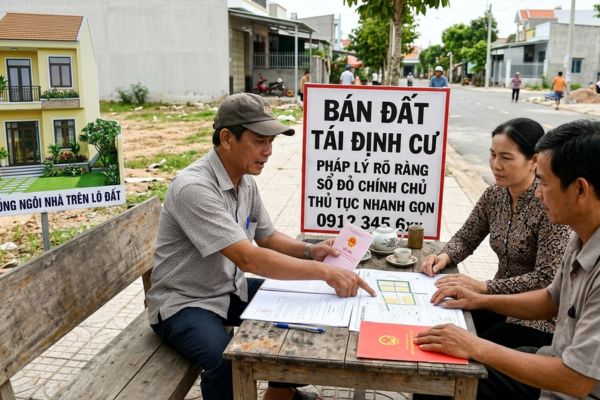 Bán đất tái định cư: Pháp lý, quy trình và điều kiện