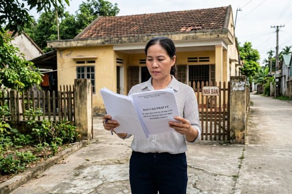 Bán nhà có tranh chấp về tên miền chính phủ: Pháp lý