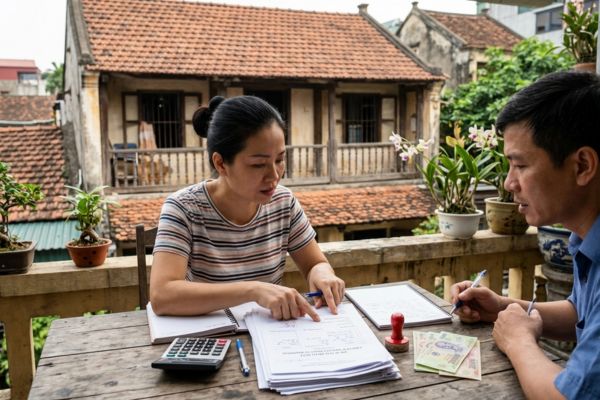 Bán nhà cũ: Thuế và phí cần nộp là bao nhiêu?