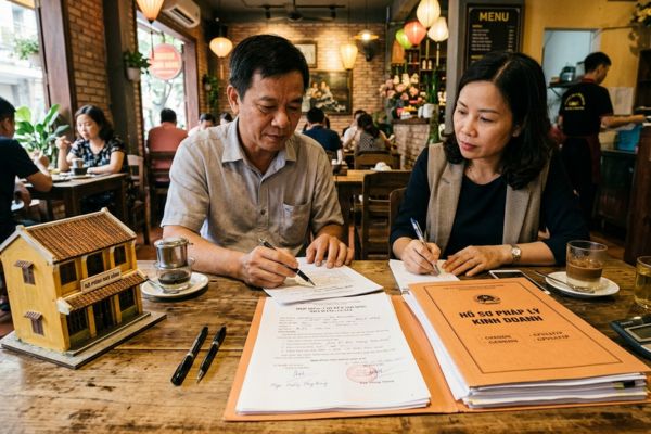 Bán nhà hàng cafe: Pháp lý kinh doanh và hợp đồng