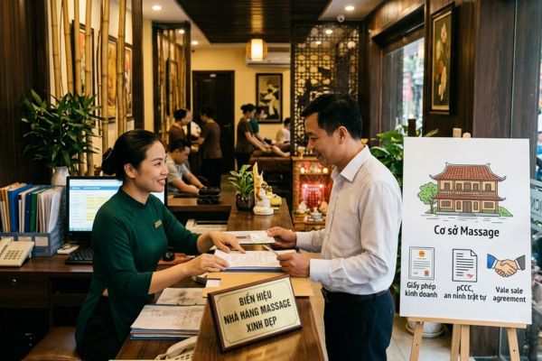 Bán nhà hàng massage: Pháp lý đặc thù và quy định