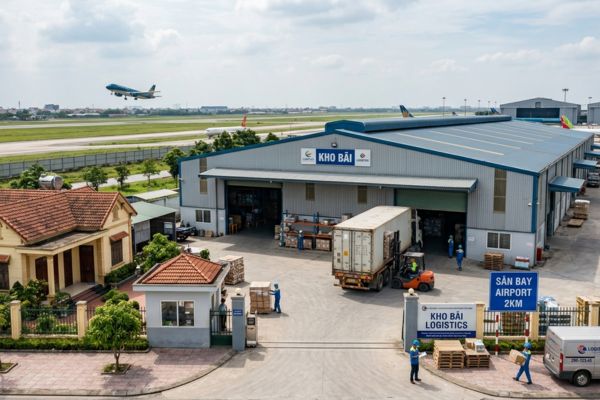Bán nhà kho gần sân bay: Pháp lý và logistics