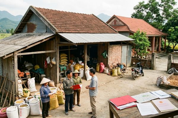 Bán nhà kho nông sản: Pháp lý và yêu cầu bảo quản