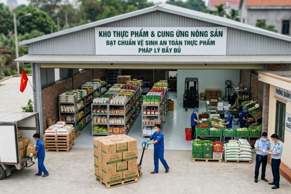 Bán nhà kho thực phẩm: Pháp lý và Vệ sinh an toàn thực phẩm