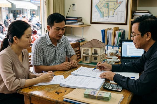 Bán nhà tái định cư chưa được cấp sổ: Thủ tục lập văn bản hứa mua hứa bán