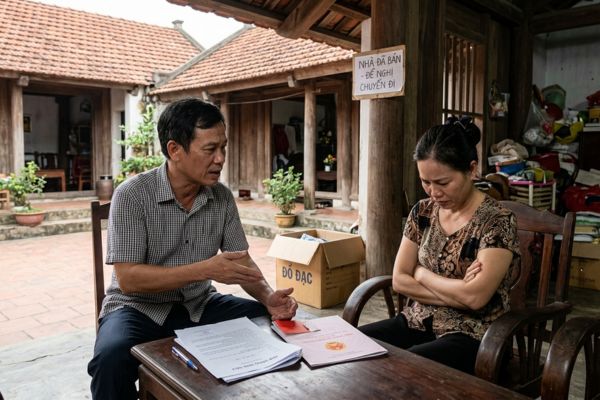 Chồng bán nhà riêng nhưng vợ không chịu chuyển đi: Xử lý thế nào?
