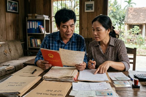 Mua đất qua nhiều đời chủ chưa sang tên: Hướng dẫn gỡ nút thắt hồ sơ