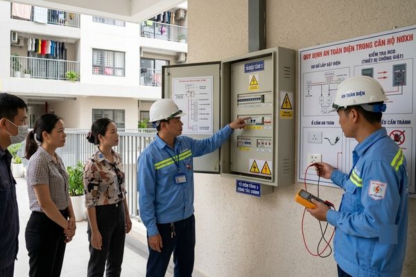 Nhà ở xã hội (NƠXH) cho thuê: Quy định về an toàn điện