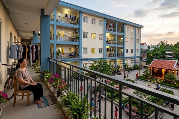 Nhà ở xã hội (NƠXH) và quyền về không gian riêng