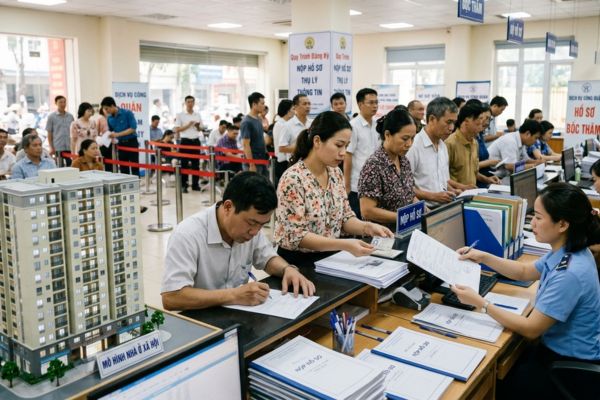 Quy trình đăng ký tham gia bốc thăm Nhà ở xã hội (NƠXH)