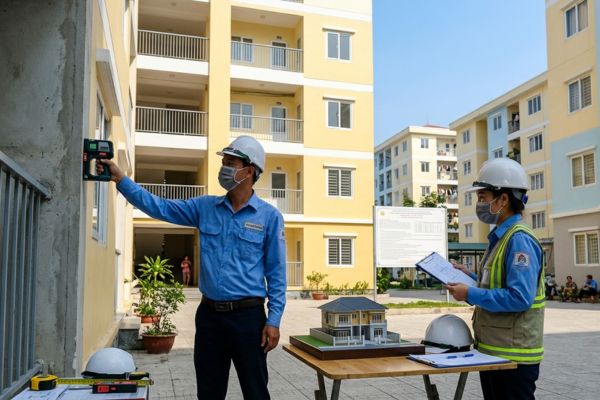 Quy trình kiểm định chất lượng Nhà ở xã hội (NƠXH)