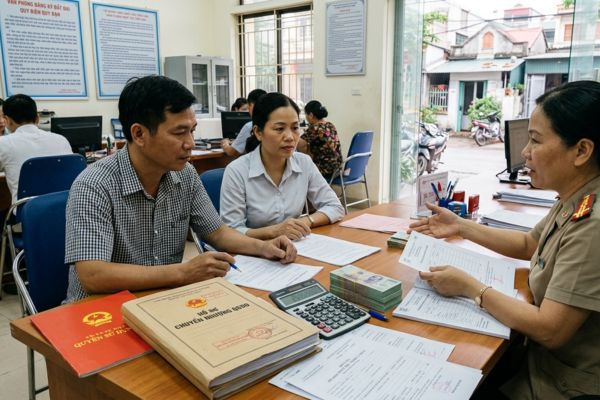 Thuế và phí khi chuyển nhượng đất: Ai là người có nghĩa vụ nộp?