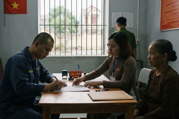 Cho tặng nhà đất đang trong thời gian chấp hành án phạt tù: Hướng dẫn ký công chứng tại trại giam