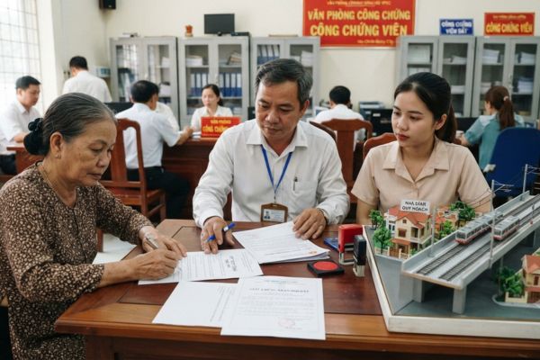 Cho tặng nhà đất dính quy hoạch đường sắt đô thị: Thủ tục tại VPCC