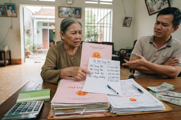 Cho tặng nhà đất nhưng bên nhận không chịu nộp chi phí sang tên: Giải quyết thế nào?