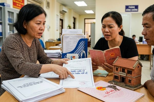 Cho tặng nhà đất nhưng bên nhận không có giấy tờ tùy thân hợp lệ: Cách xử lý