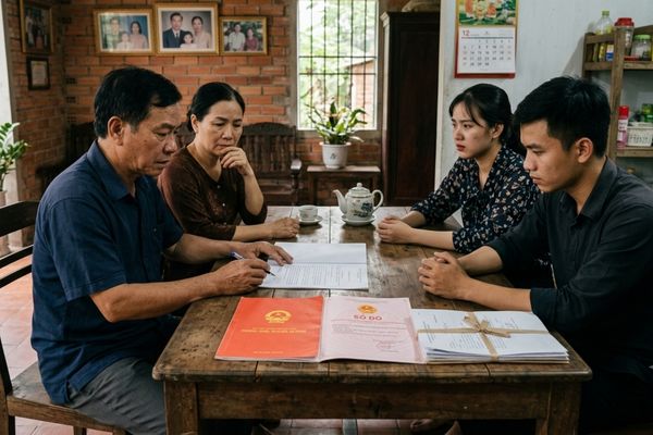 Có nên cho tặng nhà đất khi con cái chuẩn bị ly hôn? Phân tích góc độ pháp lý