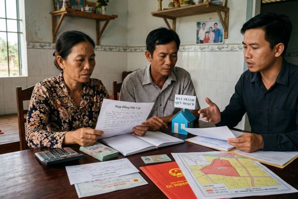 Đặt cọc mua đất đai dính quy hoạch: Làm sao để được hoàn lại 100% tiền cọc?