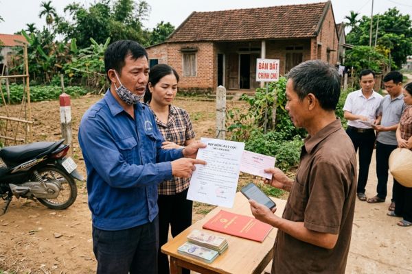 Đặt cọc mua đất đai nhưng chủ đất đơn phương bán cho người khác: Cách xử lý