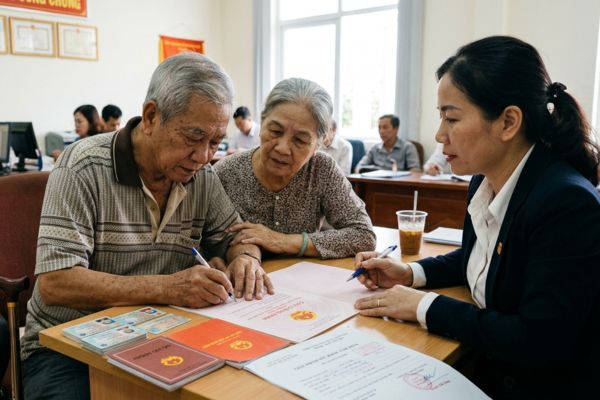 Đất của cha mẹ già yếu: Cần giấy khám thần kinh khi công chứng chuyển nhượng?