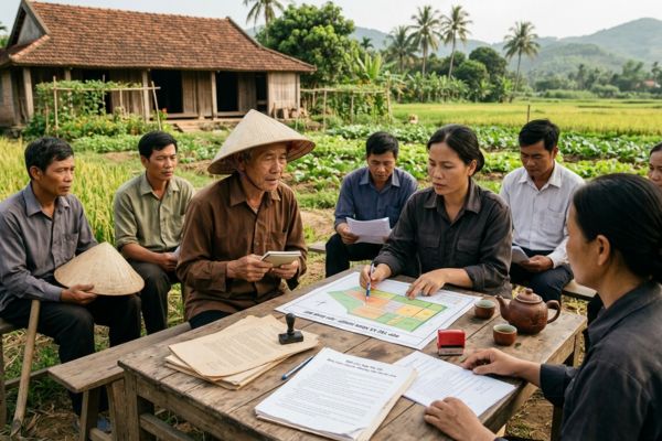 Đất của hợp tác xã: Điều kiện chuyển nhượng cho thành viên