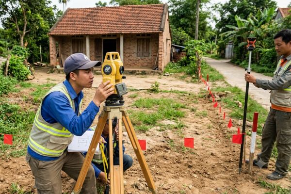 Đất dính mốc giới quy hoạch mở đường: Cách tính diện tích đền bù