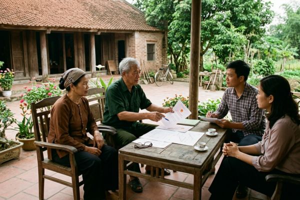 Đất do cha mẹ tặng cho chung hai vợ chồng con cái: Cách tách tài sản