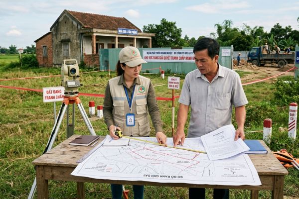 Đất doanh nghiệp bị nhầm lẫn ranh giới khi sáp nhập: Cách tháo gỡ
