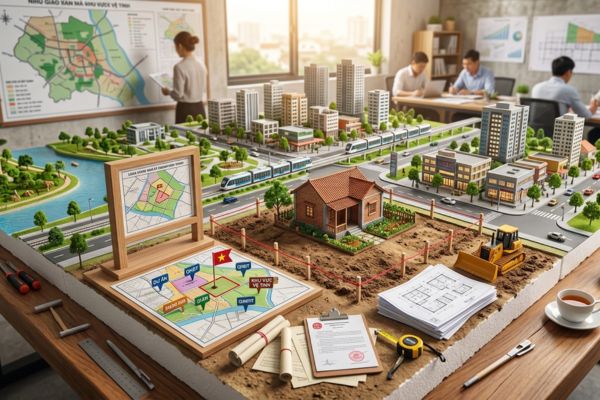 Đất nằm trong quy hoạch đô thị vệ tinh: Tiềm năng và rủi ro pháp lý