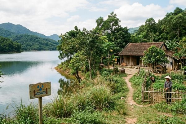 Đất thuộc khu vực bảo vệ nguồn nước sinh hoạt: Mức độ hạn chế sử dụng