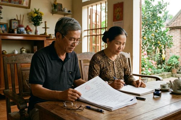 Lập di chúc chung của vợ chồng về đất: Những điều khoản cần lưu ý