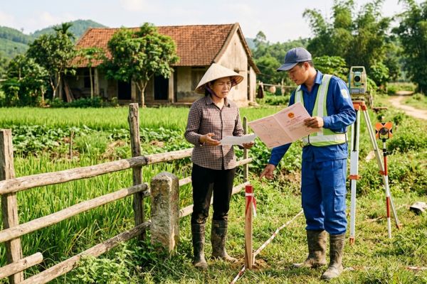 Mua đất đai diện tích thực tế lệch so với sổ đỏ do ranh giới cũ: Xử lý ra sao?