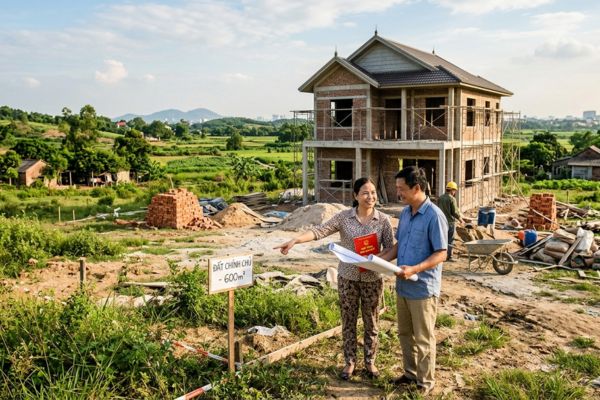 Mua đất xây biệt thự vườn tại khu vực ven đô Hà Nội